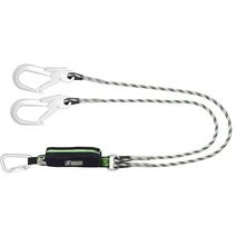 Longe double CURIOSITY-S en corde avec absorbeur d'énergie