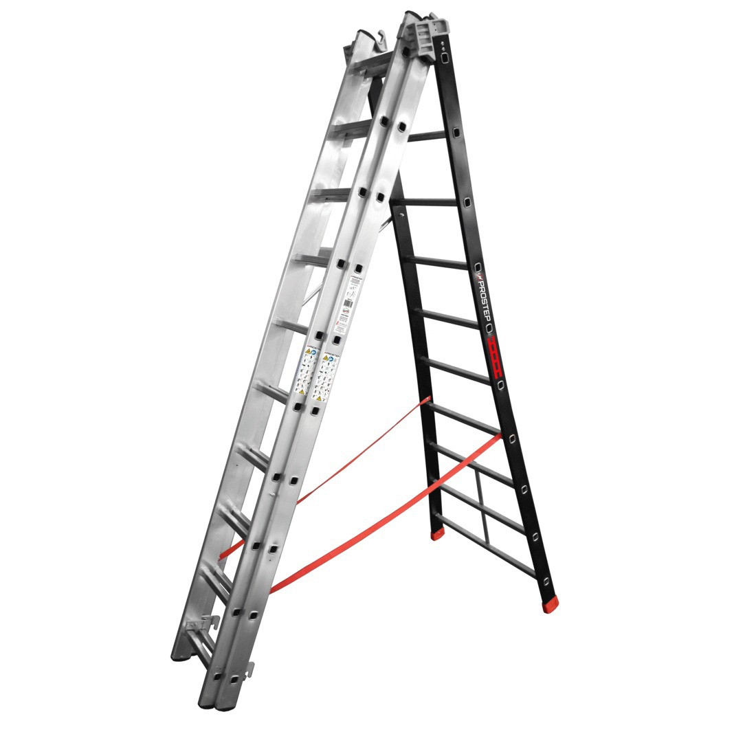 Echelle transformable à base évasée 3 plans PROSTEP