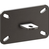 Platine d'extrémité murale 4 points CONEKT