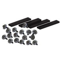CONEKT Lot de 16 vis autoforeuses + bande EPDM