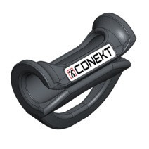 Navette captive pour ligne de vie câble CONEKT